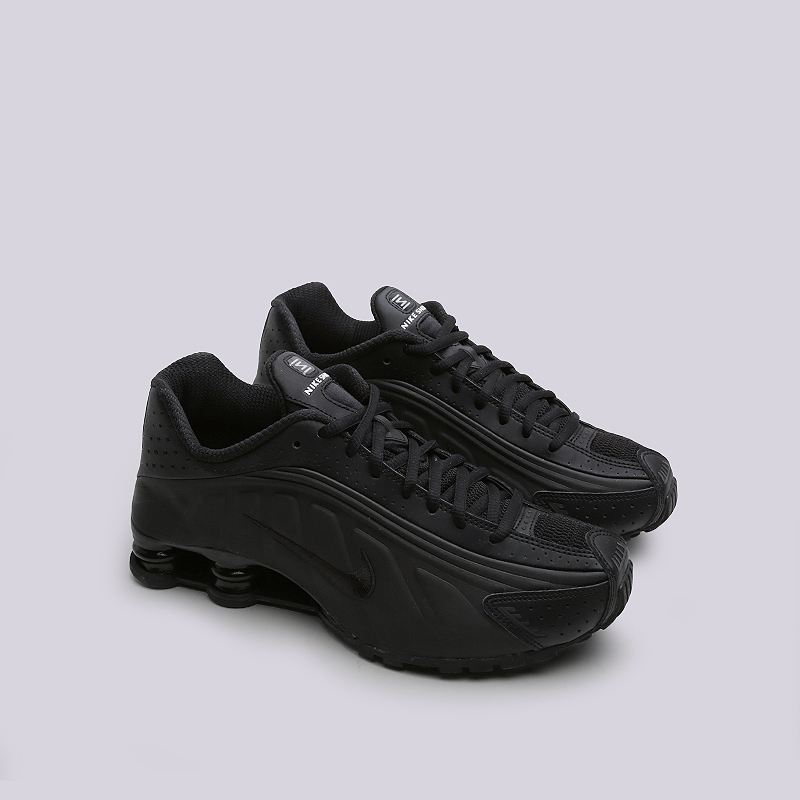мужские черные кроссовки Nike Shox R4 104265-044 - цена, описание, фото 2